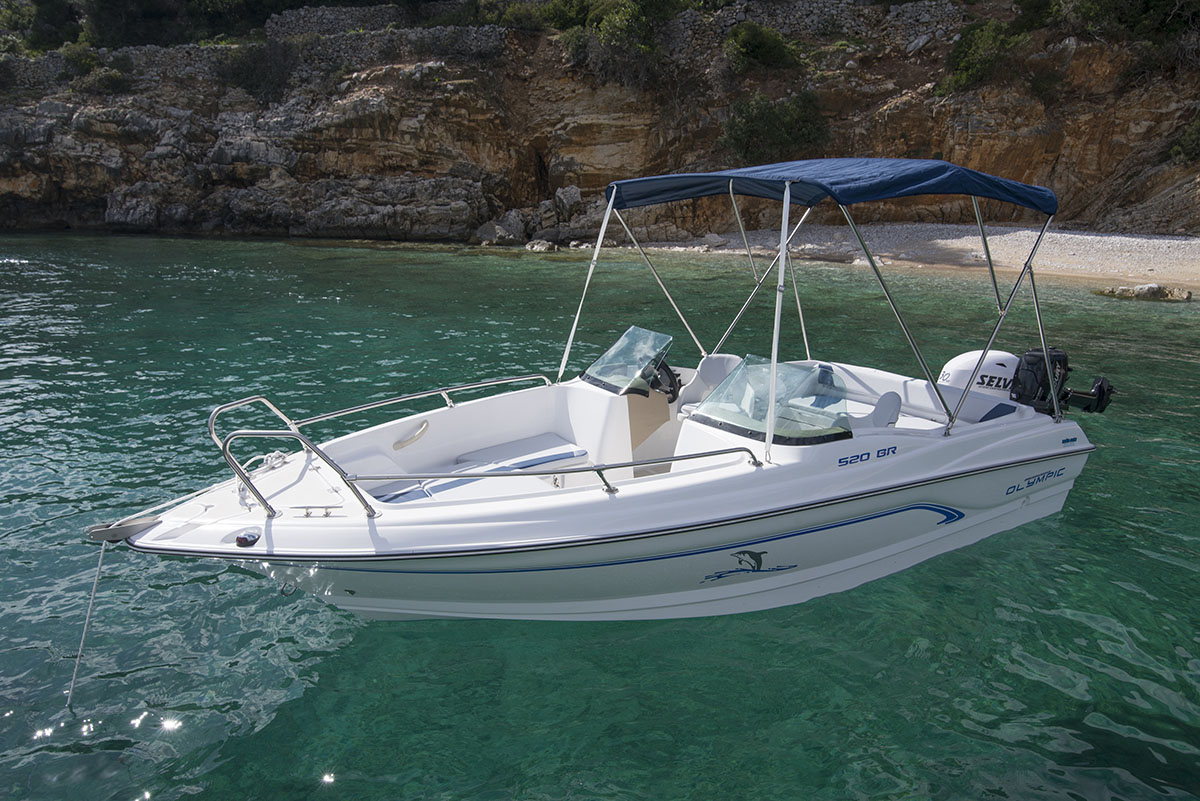 Rent a Boat in Lindos | Olympic 520 30-50hp